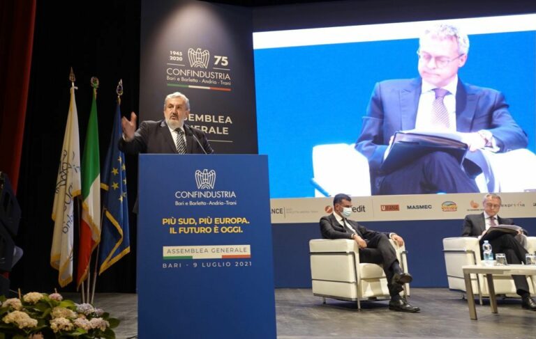 Emiliano “Da Industriali grande riconoscimento alla Puglia”