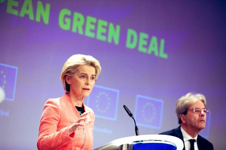 La Commissione Ue svela il pacchetto Clima, -55% CO2 entro il 2030