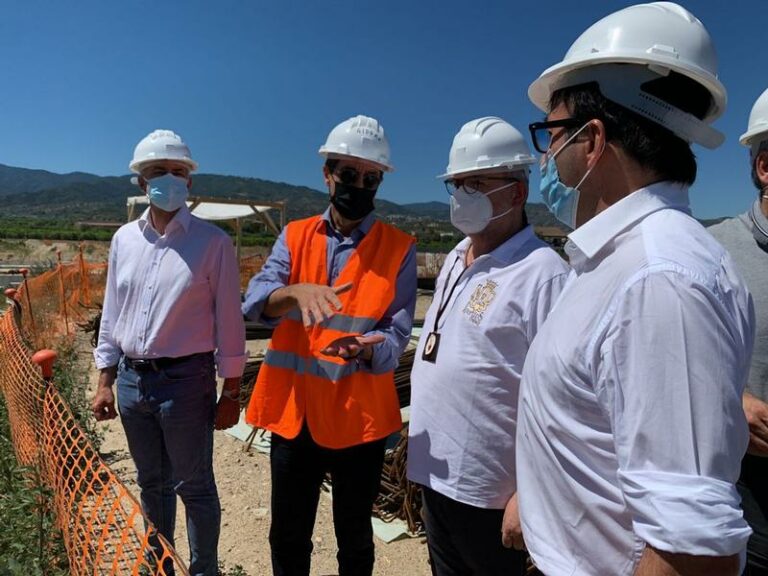 Nuovo ospedale della Sibaritide in Calabria, sopralluogo Spirlì
