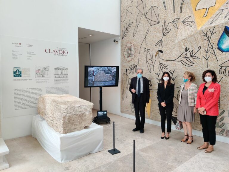Ritrovato cippo Epoca Claudia, Raggi “Conoscere meglio nostre origini”