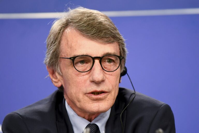 Sassoli “Prematuro riconoscere i talebani”