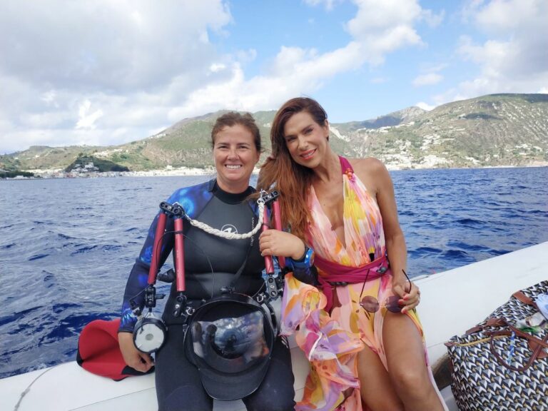 Shooting fotografico per Veronica Maya a Lipari