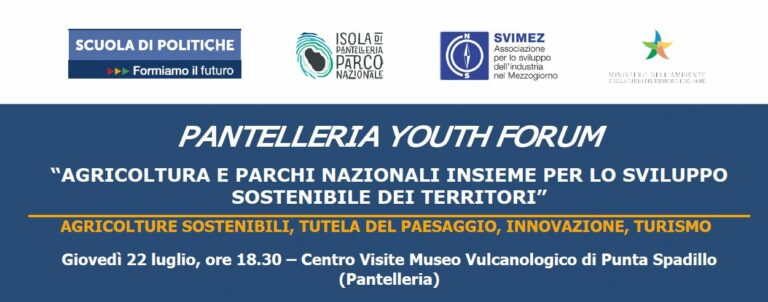 Agricoltura e sostenibilità, il 22 luglio incontro a Pantelleria