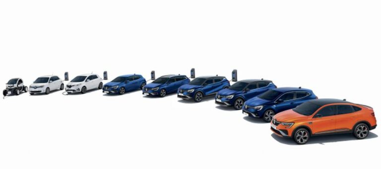 Renault Italia, leadership veicoli elettrici e ibridi plug-in