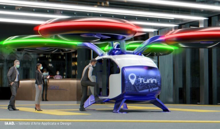 SkyGate, gli studenti dello IAAD disegnano i taxi aerei del futuro