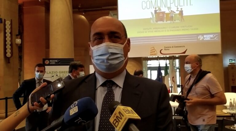 Zingaretti “Rifiuti possono essere risorsa”