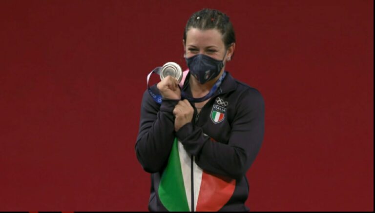Bordignon argento nei pesi, Urso “Medaglia storica”