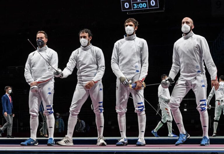 Tokyo2020, gli spadisti azzurri si fermano ai quarti