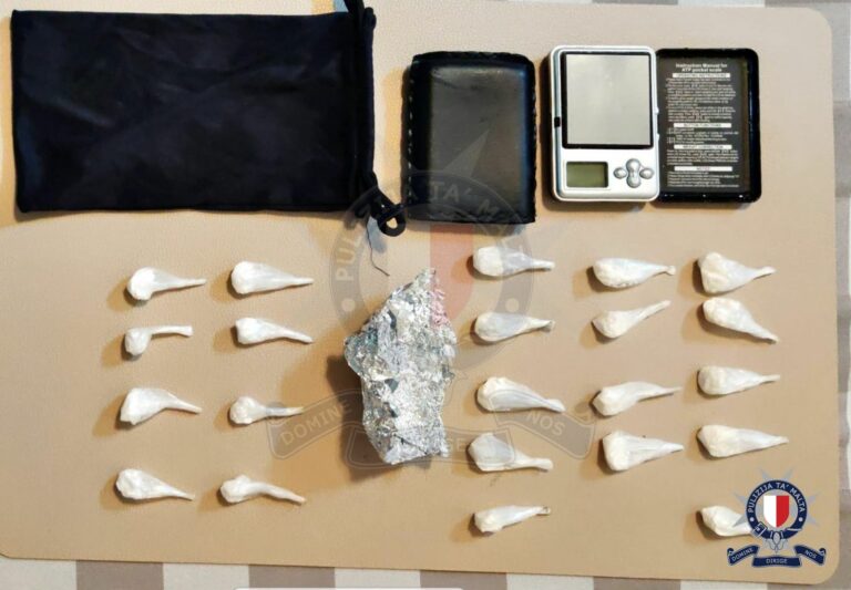 Malta, Sicilian man arrested on suspicion of drug trafficking