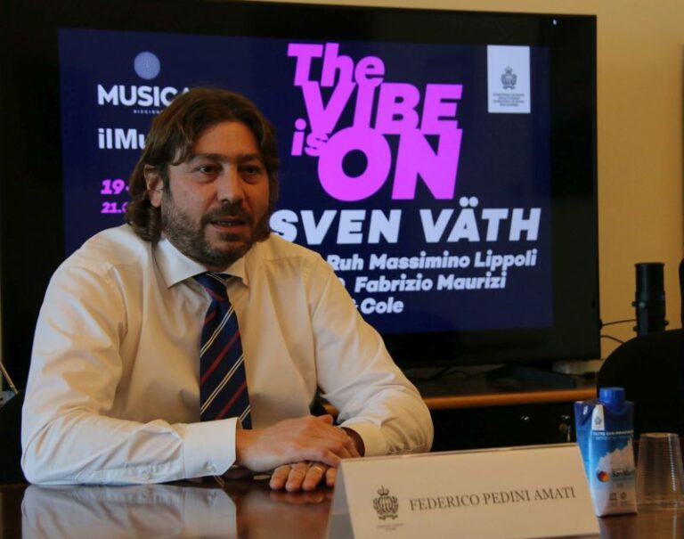 San Marino, Pedini Amati “The Vibe Is On evento riuscito perfettamente”