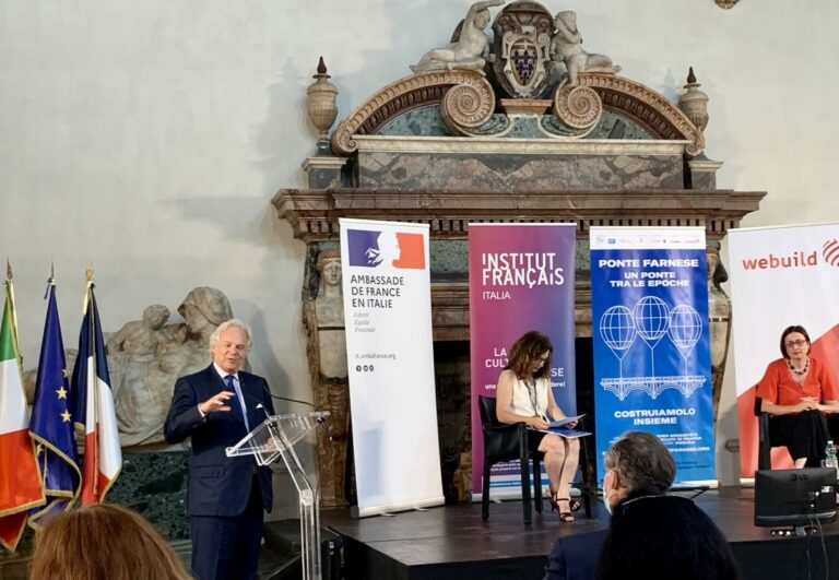 A Roma dal 13 luglio “Ponte Farnese” con il sostegno di Webuild