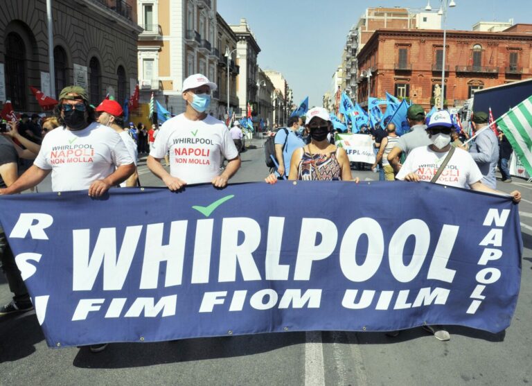 Whirlpool,  Cisl “Scelta azienda inaccettabile”