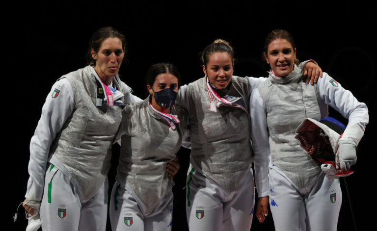 Bronzo per le azzurre nel fioretto femminile a squadre