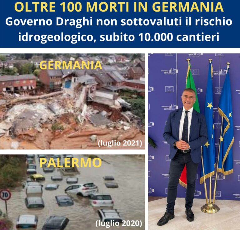 Pecoraro Scanio “10.000 cantieri contro il dissesto idrogeologico”