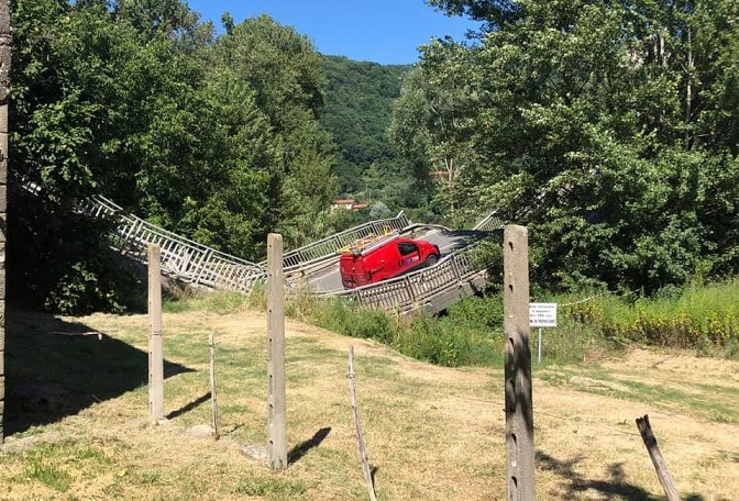 Toscana, ristoro 5.000 euro a imprese per danni crollo Ponte Albiano