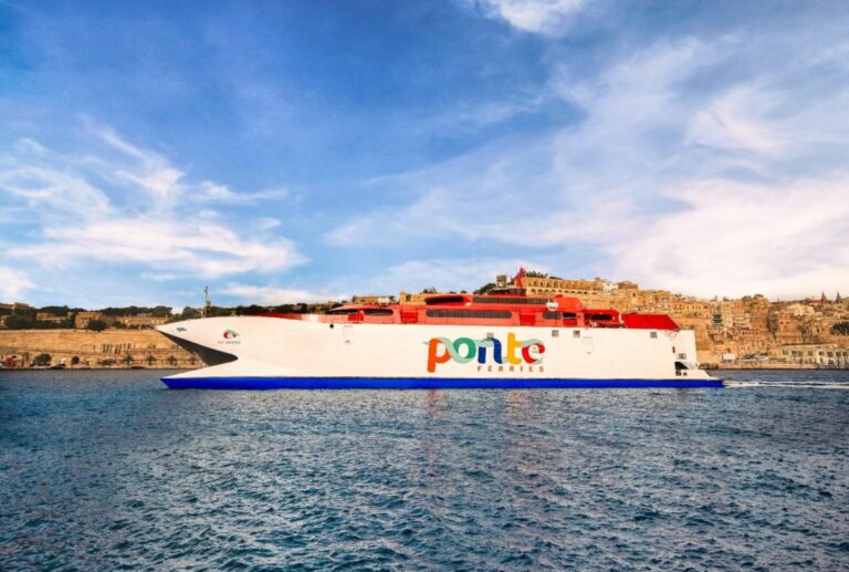 New fast ferry service from Malta to Sicily suspended due to legal action