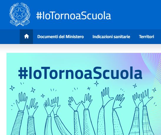 #IoTornoaScuola, online sezione sito ministero su rientro in aula