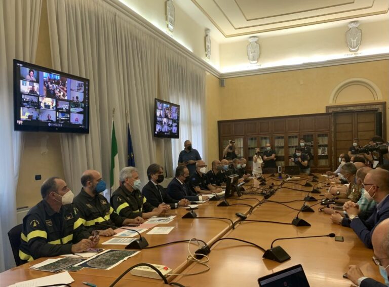 Incendi in Calabria, Curcio “La situazione sta migliorando”