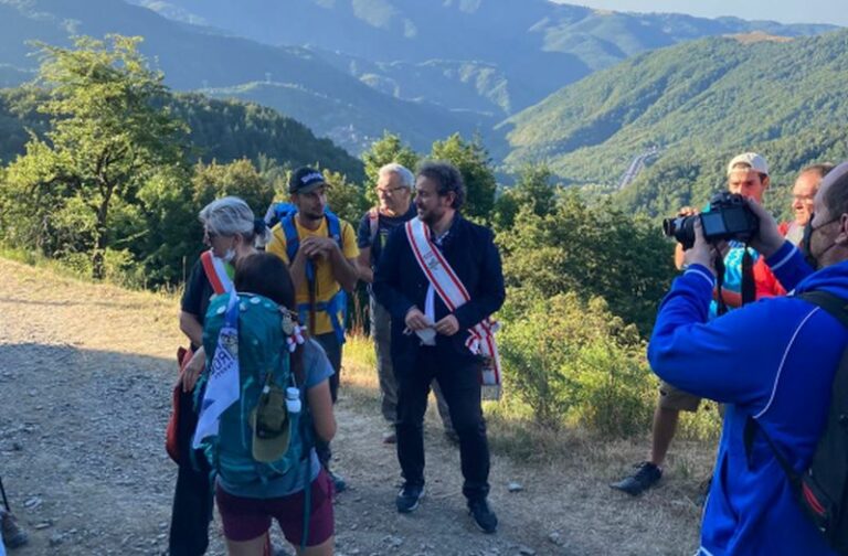 Via Francigena in Toscana, Gazzetti accoglie “Road to Rome 2021”