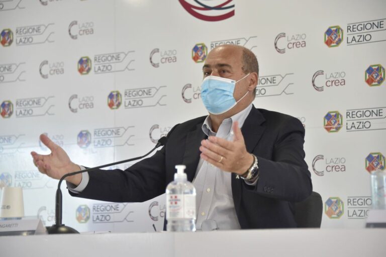 Vaccino, Zingaretti “Oltre 73% over 12 ha completato ciclo”