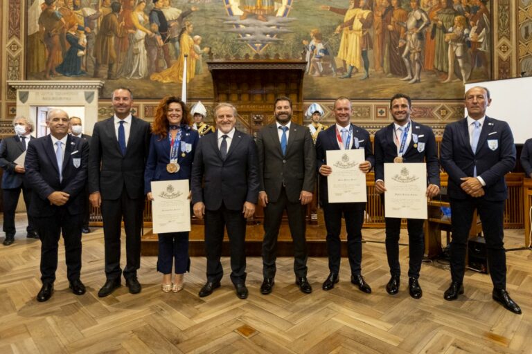 Medagliati olimpici ricevuti dai Capitani Reggenti
