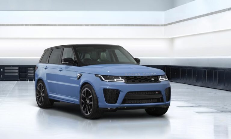 Land Rover presenta la nuova Range Rover Sport Svr Ultimate