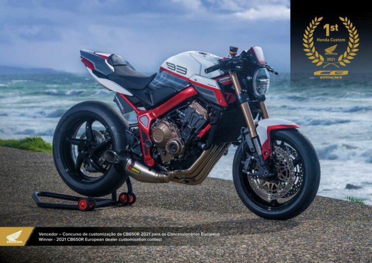 Honda, a dealer portoghese contest per migliore CB650R custom