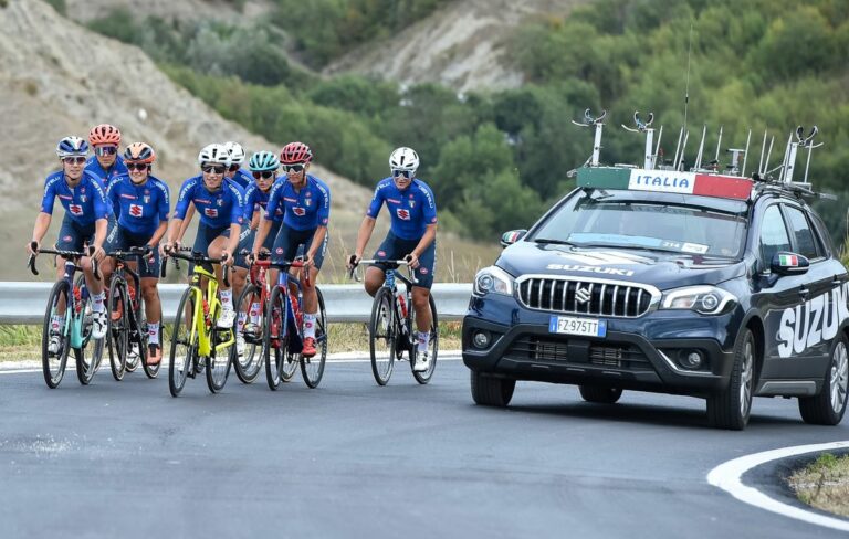 Suzuki auto ufficiale degli Europei di ciclismo in Trentino