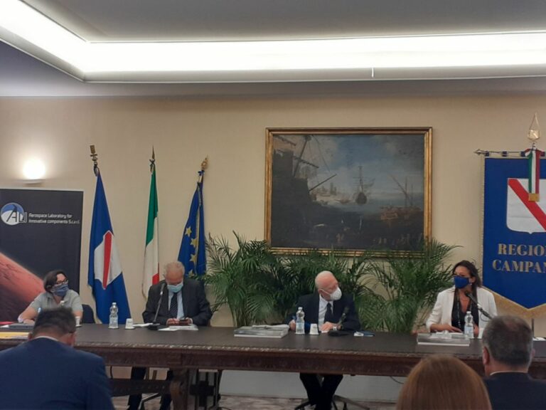 In Campania la missione “ReaDI FP”, De Luca “Aerospazio strategico”