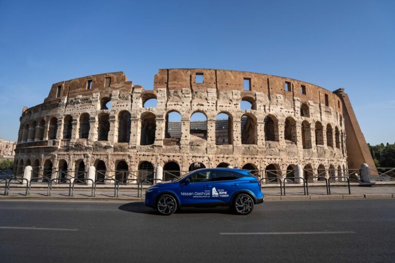 Nissan Qashqai pronto a correre l’Acea Run Rome The Marathon