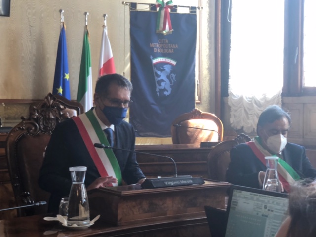 Bologna, Merola saluta Consiglio comunale