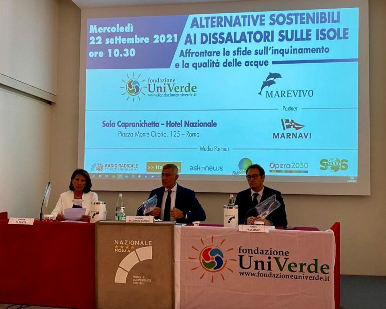 Dissalatori mobili marini per il diritto all’acqua potabile