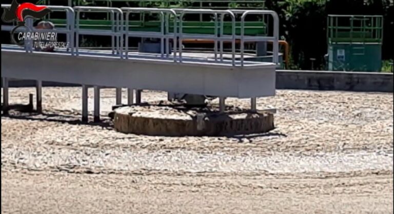 Frosinone, tre arresti e sequestro di un depuratore consortile