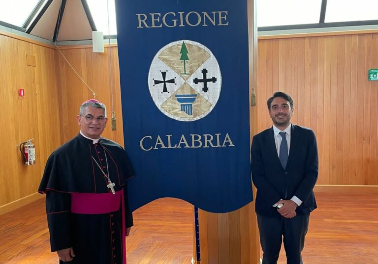 Calabria, a Palazzo Campanella il vescovo ordinario militare Venezuela