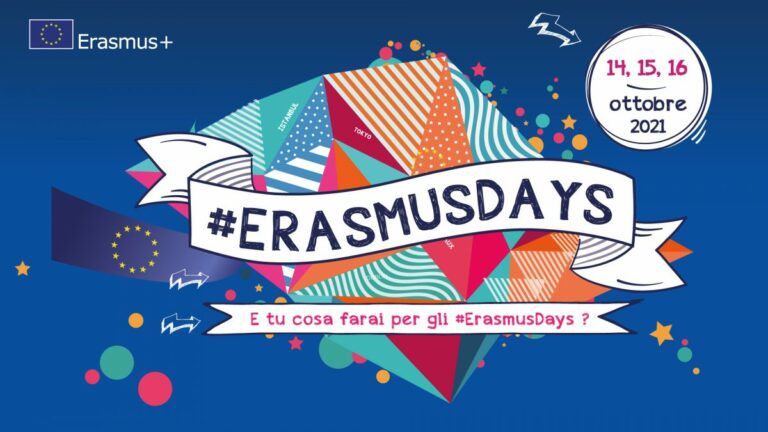 Erasmusdays 2021, la tre giorni europea per raccontare il programma