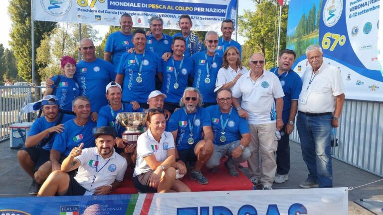 Italia della pesca al colpo vince Mondiale per nazioni