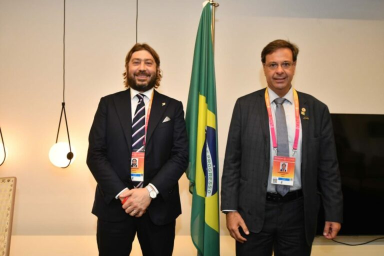 A Expo Dubai Pedini Amati incontra il ministro brasiliano del Turismo