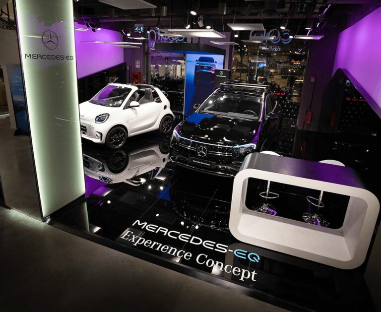 A Roma il primo Mercedes-EQ Experience Concept