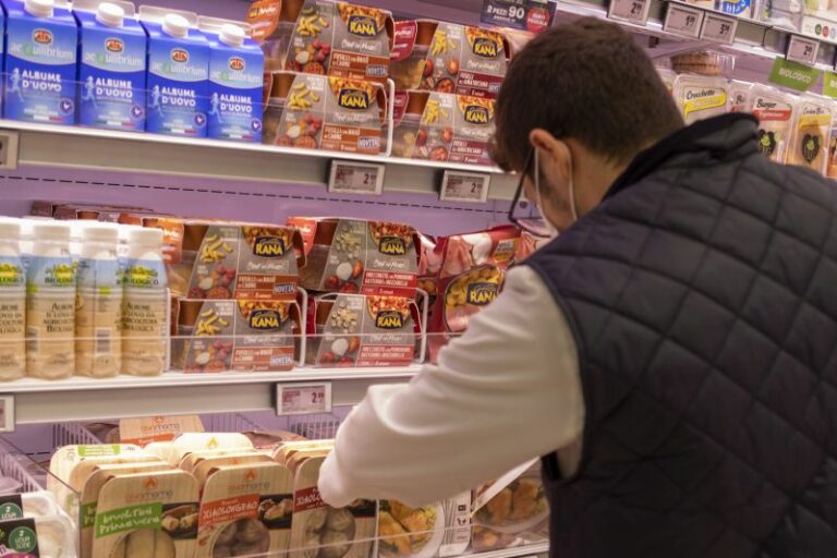 Famiglie “sprecano” solo il 4,4% del cibo acquistato