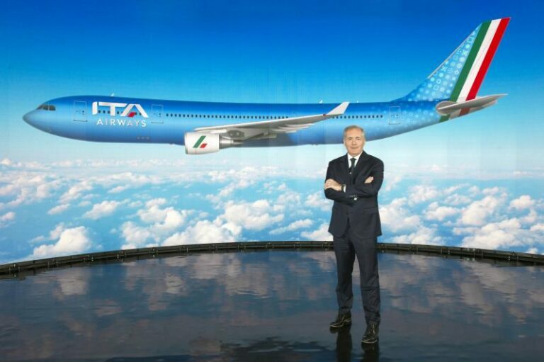 Nasce ITA Airways, livrea azzurra per la nuova compagnia di bandiera