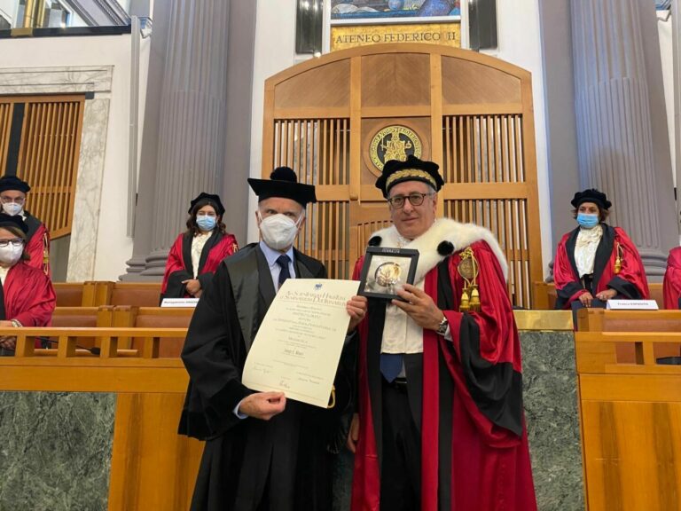 Napoli Federico II, laurea honoris causa in matematica a Jorge J. Morè