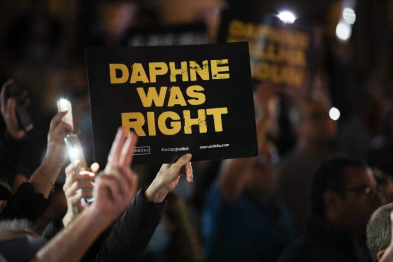 Malta, call for truth and justice for Caruana Galizia