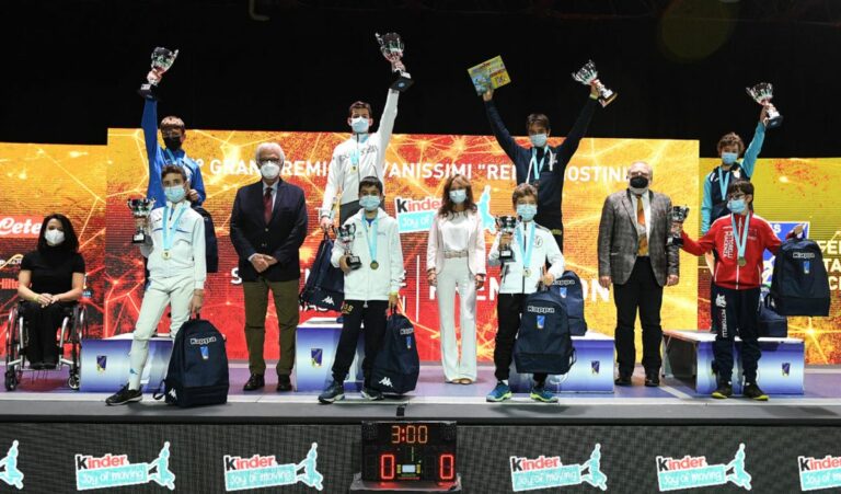 Nel Trofeo Kinder vince la spada Maschietti il greco Antoniou