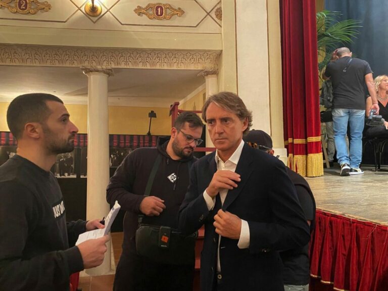 Iniziate riprese con Mancini per spot promozionali 2022 Regione Marche