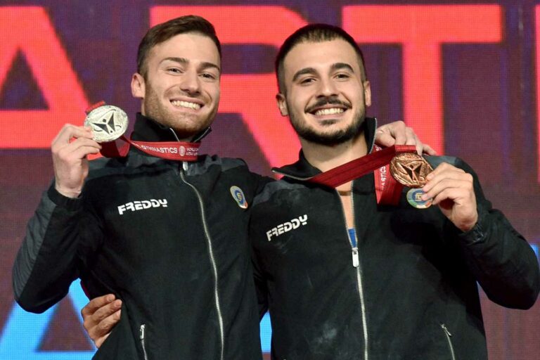 Ai Mondiali doppietta azzurra agli anelli: argento Lodadio, bronzo Maresca