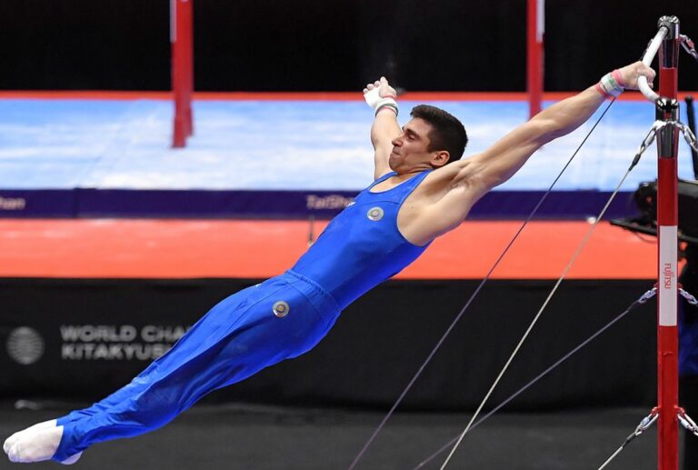 Ai Mondiali l’azzurro Macchini quarto nella sbarra