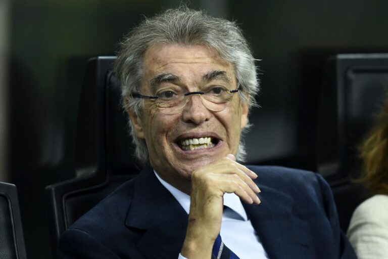 Moratti “Rigore Juve ha rovinato partita, a Inter manca fiducia”