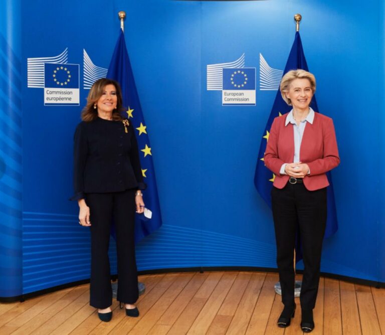 Ue, Casellati incontra Von der Leyen