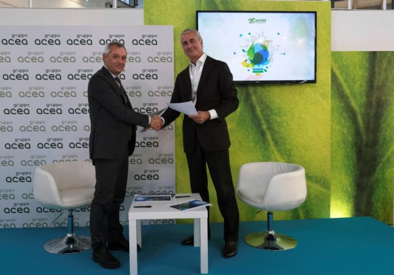Transizione ecologica, intesa Acea Innovation-Ancitel Energia e Ambiente