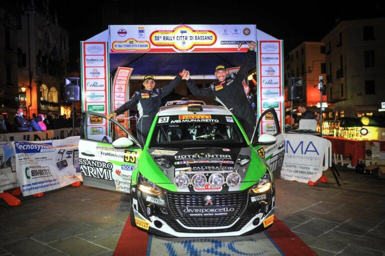 Giovanella e Tondina campioni del Peugeot Competition 208